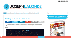 Desktop Screenshot of jmlalonde.com